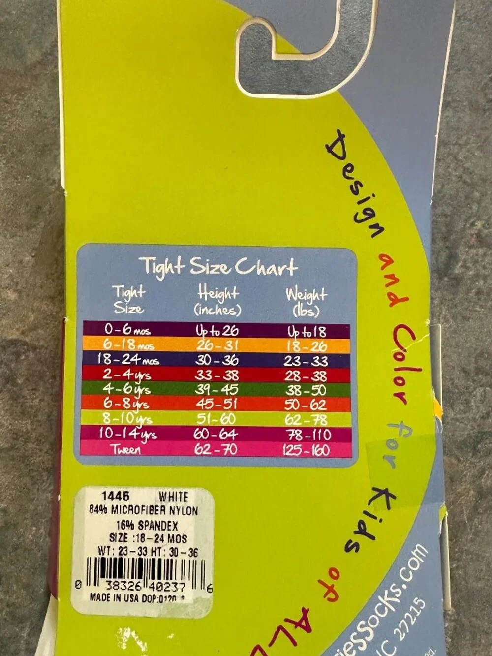 NIP Jefferies Socks 1445 Smooth Microfiber Tights Opaque White NOS